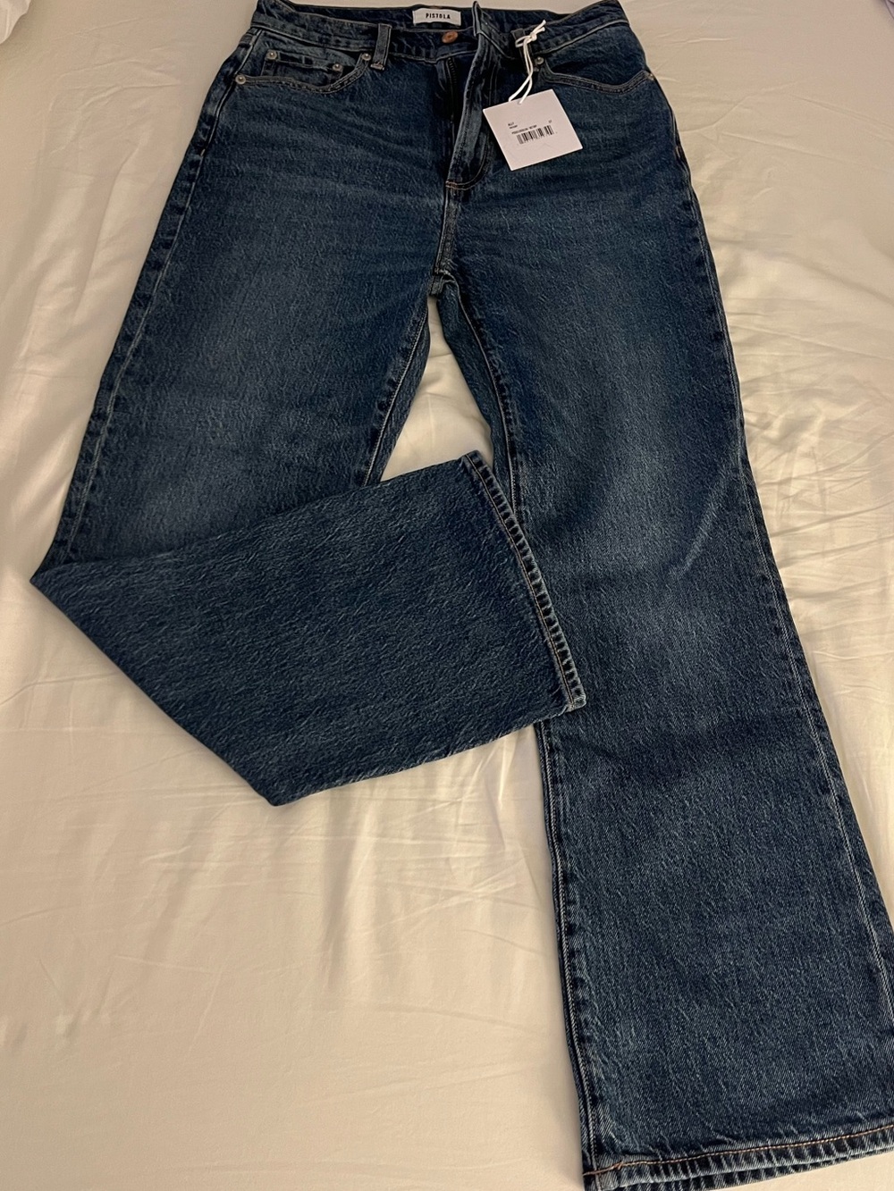 PISTOLA ALLY HIGH RISE VINTAGE ANKLE BOOT JEAN IN VICTORY